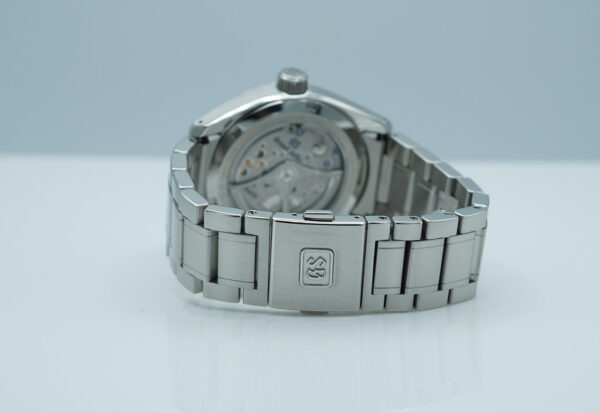 Grand Seiko SLGA009 WHITE BIRCH SPRING DRIVE 5 DAYS 2022 WARRANTY FULL SET - Image 7