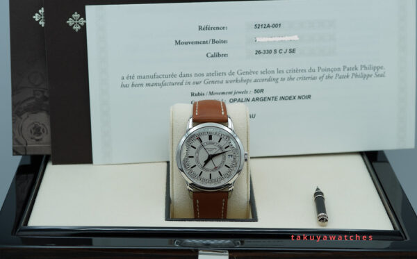 Patek PHILIPPE 5212A STEEL CALATRAVA WEEKLY CALENDAR 2020 FULL SET - Image 2