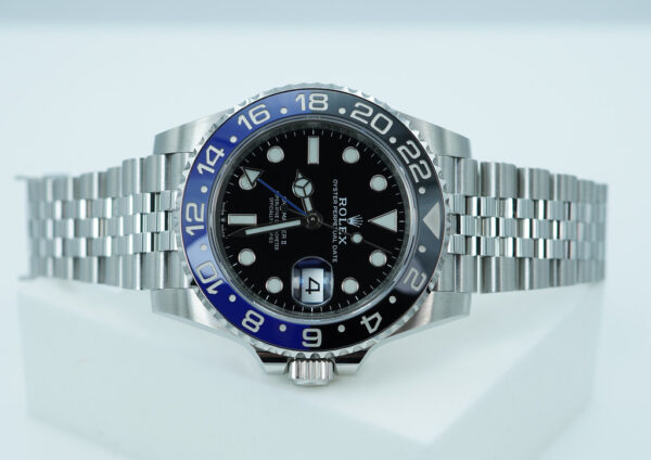 Rolex 126710BLNR GMT MASTER 2 BLACK BLUE BEZEL JUBILEE 2019 COMPLETE SET - Image 9