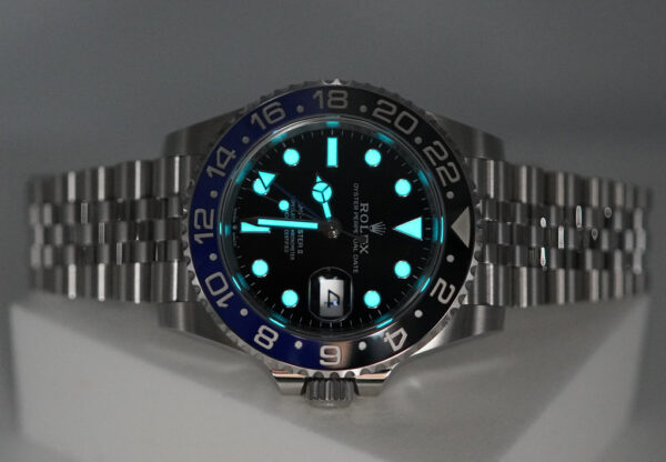 Rolex 126710BLNR GMT MASTER 2 BLACK BLUE BEZEL JUBILEE 2019 COMPLETE SET - Image 11