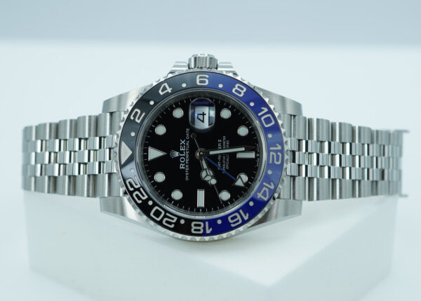 Rolex 126710BLNR GMT MASTER 2 BLACK BLUE BEZEL JUBILEE 2019 COMPLETE SET - Image 10