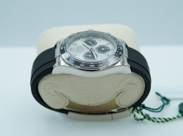 BRAND NEW Rolex 126519LN DAYTONA GHOST WHITE GOLD STEEL DIAL NEW MODEL 2024 FULL SET - Image 4