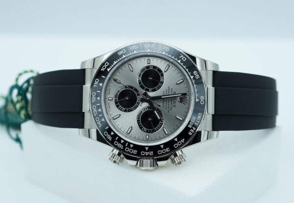 BRAND NEW Rolex 126519LN DAYTONA GHOST WHITE GOLD STEEL DIAL NEW MODEL 2024 FULL SET - Image 9