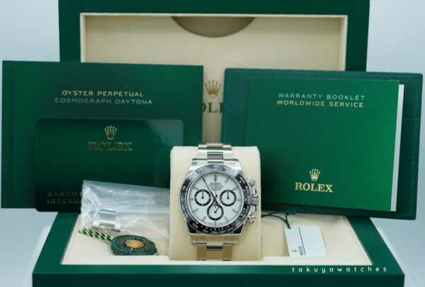 Rolex 126500LN DAYTONA STAINLESS STEEL WHITE DIAL NEW MODEL 2024 COMPLETE SET - Image 2