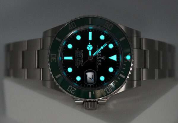 Rolex 126610LV SUBMARINER 41 GREEN MK1 BEZEL BLACK DIAL 2022 WARRANTY FULL SET - Image 11