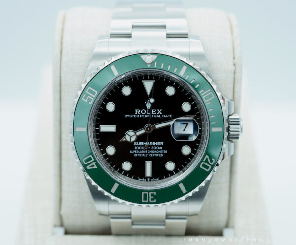 Rolex 126610LV SUBMARINER 41 GREEN MK1 BEZEL BLACK DIAL 2022 WARRANTY FULL SET