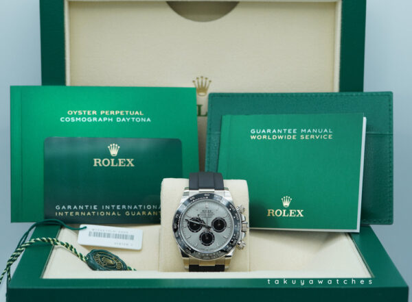 Rolex 126519LN DAYTONA GHOST WHITE GOLD STEEL DIAL NEW MODEL 2023 COMPLETE SET - Image 2