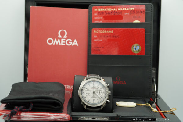 Omega SPEEDMASTER MOONWATCH GREY SIDE OF THE MOON 2019 COMPLETE SET - Image 2