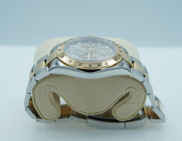 Rolex 116523 DAYTONA 18K YELLOW GOLD STAINLESS STEEL GREY DIAL FULL SET - Image 4