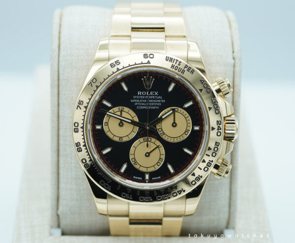 Rolex 126508 DAYTONA YELLOW GOLD PAUL NEWMAN DIAL NEW MODEL 2024 FULL SET