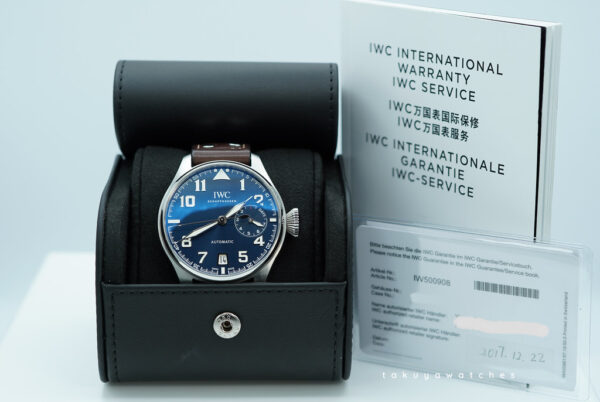 Iwc BIG PILOT LE PETIT PRINCE BLUE DIAL IW500908 LIMITED EDITION 1000 UNITS - Image 2