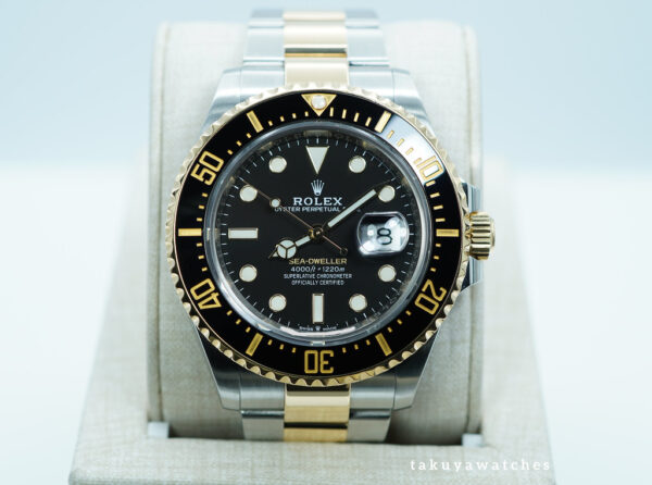 Rolex 126603 SEA-DWELLER YELLOW GOLD STAINLESS STEEL 43MM 2019 BOX PAPERS