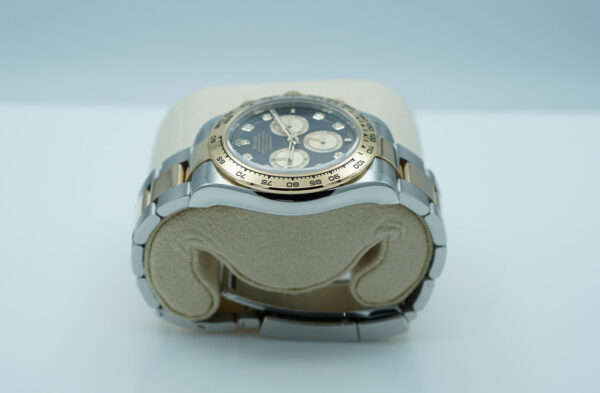 Rolex 126503 DAYTONA 18K YELLOW GOLD STEEL BLACK DIAMOND DIAL 2023 FULL SET - Image 4