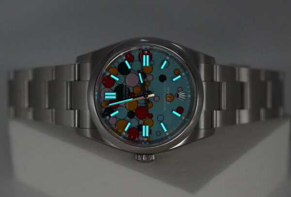 BRAND NEW Rolex 126000 OYSTER PERPETUAL 36 TURQUOISE CELEBRATION DIAL 2024 FULL SET - Image 11