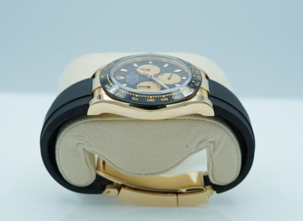 Rolex 116518LN DAYTONA YELLOW GOLD PAUL NEWMAN DIAL OYSTERFLEX 2023 FULL SET - Image 4