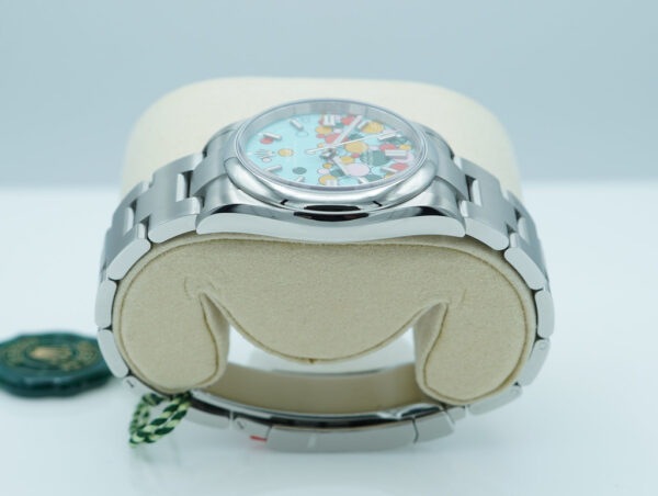 BRAND NEW Rolex 126000 OYSTER PERPETUAL 36 TURQUOISE CELEBRATION DIAL 2024 FULL SET - Image 4