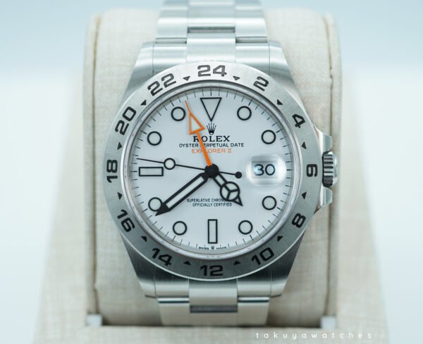 Rolex 226570 EXPLORER 2 POLAR WHITE DIAL NEW MODEL 2022 WARRANTY FULL SET