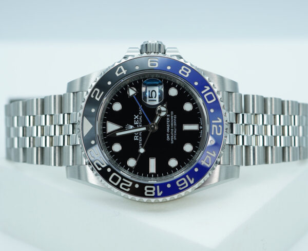 Rolex 126710BLNR GMT MASTER 2 BLACK BLUE BEZEL JUBILEE 2023 COMPLETE SET - Image 10