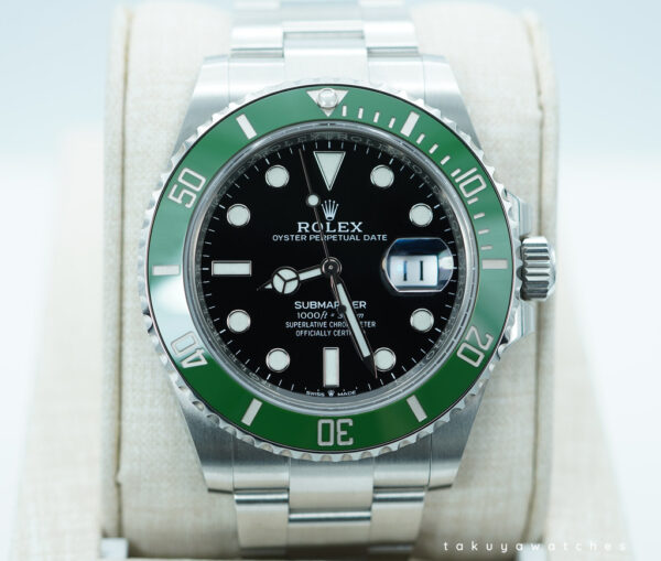 Rolex 126610LV SUBMARINER 41 GREEN MARK 2 BEZEL BLACK DIAL 2023 FULL SET