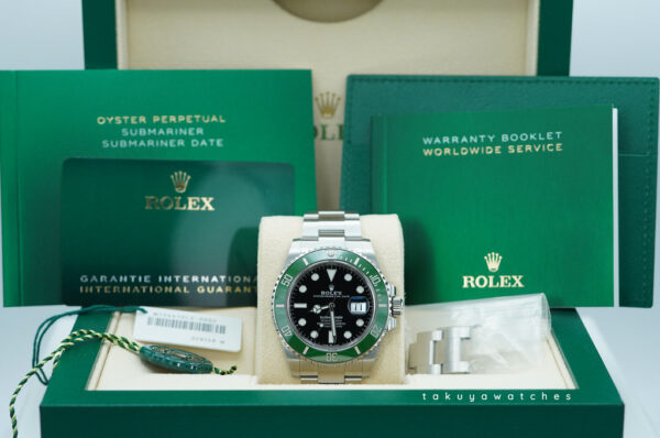 Rolex 126610LV SUBMARINER 41 GREEN MARK 2 BEZEL BLACK DIAL 2023 FULL SET - Image 2