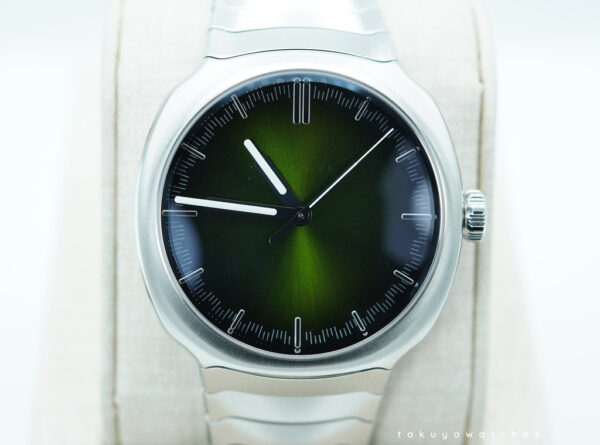 BRAND NEW H. Moser & Cie STREAMLINER CENTRE SECONDS MATRIX GREEN DIAL NEW VERSION 2024 FULL SET