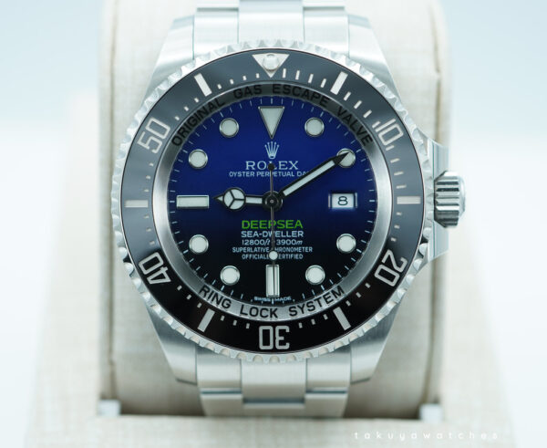 Rolex 116660 DEEPSEA SEADWELLER D-BLUE DIAL JAMES CAMERON 2018 FULL SET