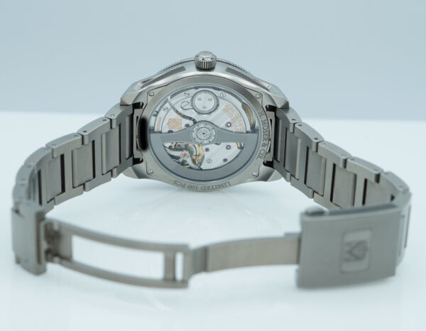 BRAND NEW H. Moser & Cie PIONEER CENTRE SECONDS FUNKY BLUE LIMITED 100 PIECES FULL SET - Image 8