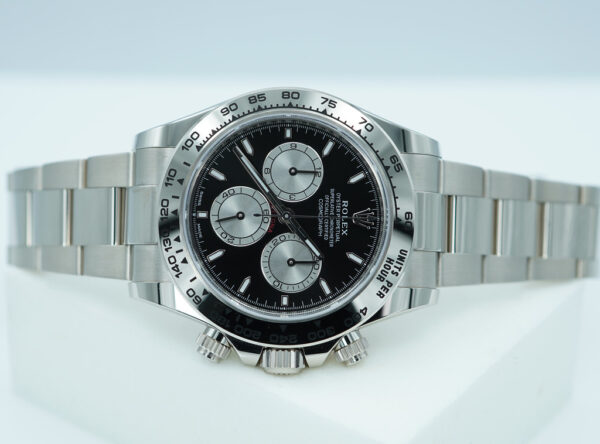 Rolex 126509 DAYTONA 18K WHITE GOLD BRIGHT BLACK DIAL NEW MODEL 2024 FULL SET - Image 10