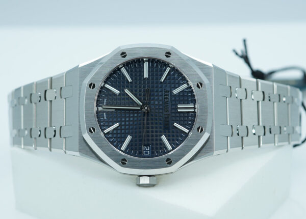 BRAND NEW Audemars PIGUET ROYAL OAK 15510ST STEEL BLUE NUIT DIAL 2025 FULL SET - Image 10