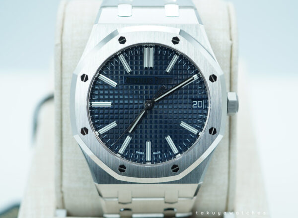 BRAND NEW Audemars PIGUET ROYAL OAK 15510ST STEEL BLUE NUIT DIAL 2025 FULL SET