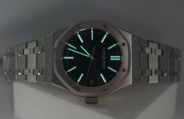 BRAND NEW Audemars PIGUET ROYAL OAK 15510ST STEEL BLUE NUIT DIAL 2025 FULL SET - Image 12