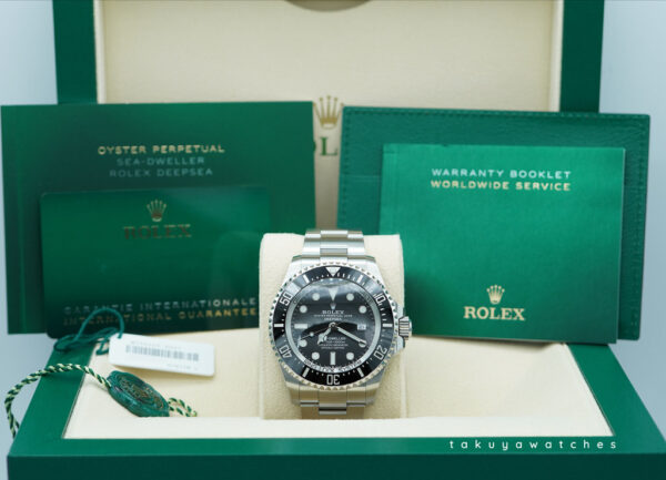 Rolex 126660 DEEPSEA SEA-DWELLER BLACK DIAL 2022 WARRANTY FULL SET - Image 2