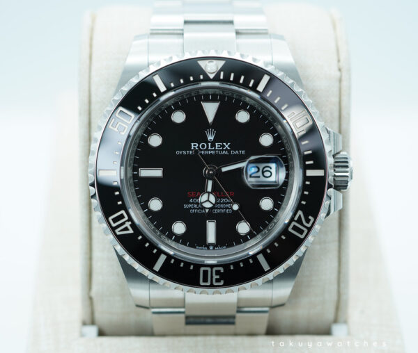 Rolex 126600 SEA-DWELLER 43 CYCLOPS RED TEXT 2022 WARRANTY FULL SET