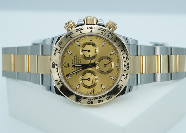 Rolex 116503 DAYTONA TWO TONE 18K YELLOW GOLD CHAMPAGNE DIAL 2022 FULL SET - Image 10