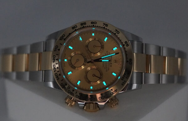 Rolex 116503 DAYTONA TWO TONE 18K YELLOW GOLD CHAMPAGNE DIAL 2022 FULL SET - Image 11