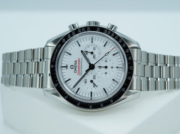 Omega SPEEDMASTER PROFESSIONAL MOONWATCH WHITE DIAL 2024 WARRANTY FULL SET - Image 9