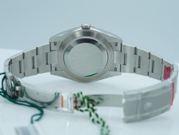 BRAND NEW Rolex 124300 OYSTER PERPETUAL 41 GREEN DIAL 2025 WARRANTY STICKERS FULL SET - Image 8