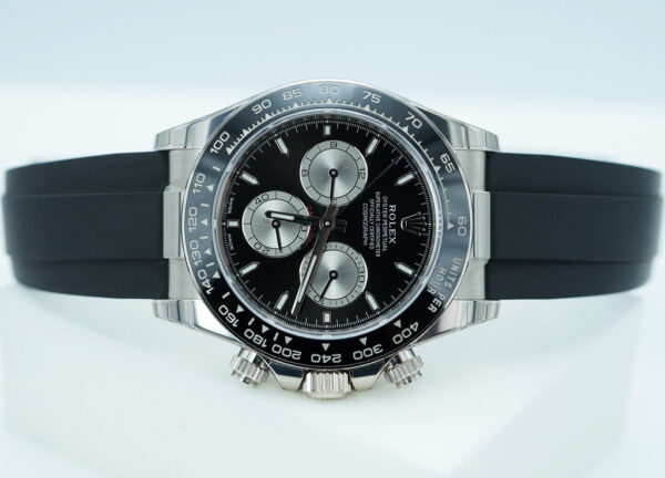 BRAND NEW Rolex 126519LN DAYTONA WHITE GOLD LEMANS OYSTERFLEX NEW MODEL 2024 FULL SET - Image 9