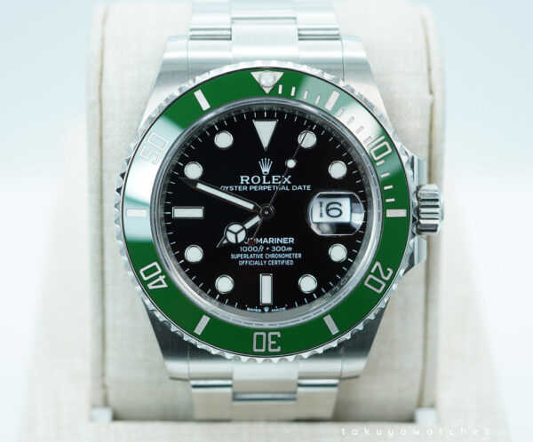 Rolex 126610LV SUBMARINER 41 GREEN MARK 2 BEZEL BLACK DIAL 2024 WARRANTY FULL SET