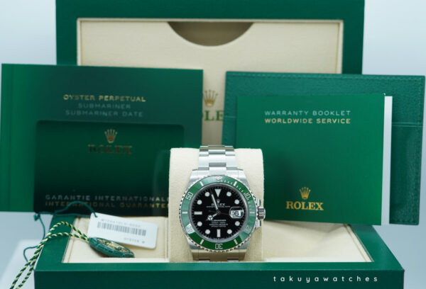 Rolex 126610LV SUBMARINER 41 GREEN MARK 2 BEZEL BLACK DIAL 2024 WARRANTY FULL SET - Image 2