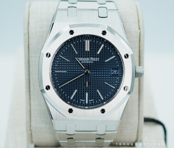 BRAND NEW Audemars PIGUET ROYAL OAK JUMBO 16202ST BLUE DIAL 2025 FULL SET