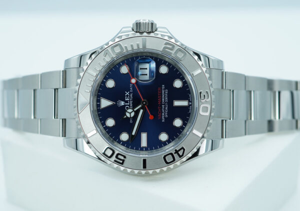 Rolex 126622 YACHTMASTER PLATINUM BEZEL BLUE DIAL 2024 WARRANTY FULL SET - Image 10