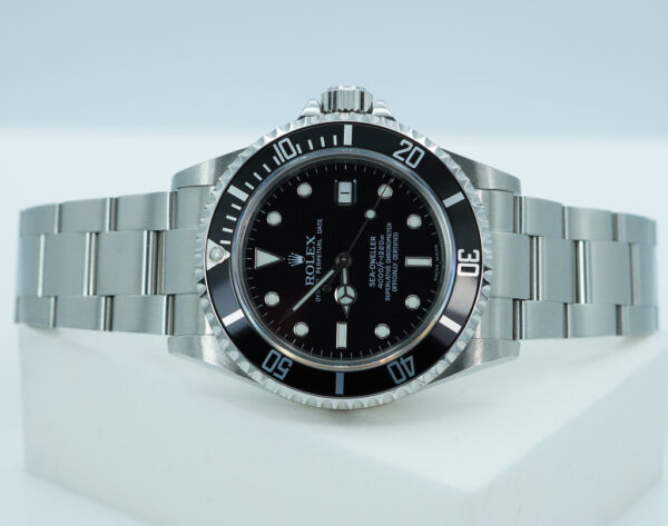 Rolex 16600 SEA-DWELLER 4000 NO HOLE CASE F SERIAL 40MM BOXES PAPERS - Image 10