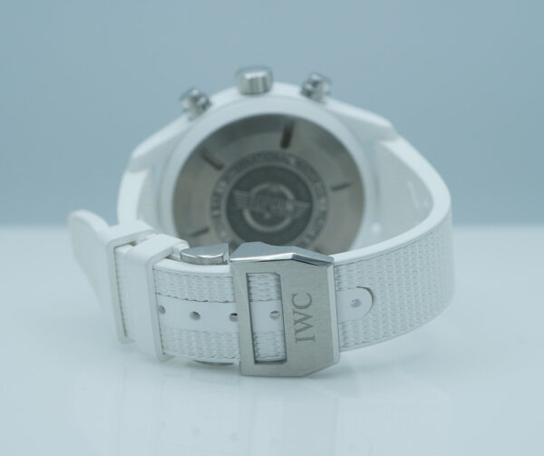 IWC IW389105 PILOT WATCH CHRONO TOP GUN LAKE TAHOE WHITE CERAMIC 2023 FULL SET - Image 7