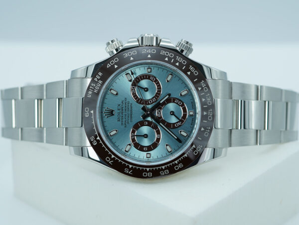 Rolex 116506 PLATINUM COSMOGRAPH DAYTONA ICE BLUE DIAL COMPLETE SET - Image 10