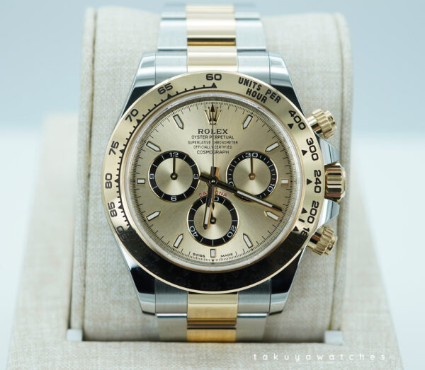 Rolex 126503 DAYTONA TWO TONE GOLD STEEL CHAMPAGNE DIAL NEW MODEL 2024 FULL SET