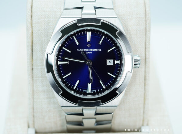 Vacheron CONSTANTIN OVERSEAS 34.5MM 4600V STEEL BLUE DIAL 2023 FULL SET