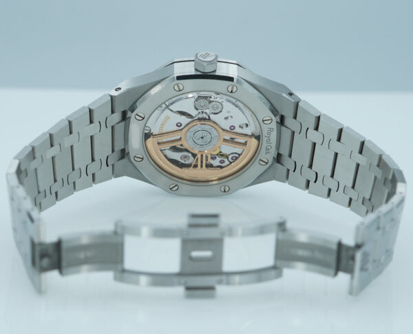 Audemars PIGUET ROYAL OAK 15510 STAINLESS STEEL BLUE NUIT DIAL 2023 FULL SET - Image 8