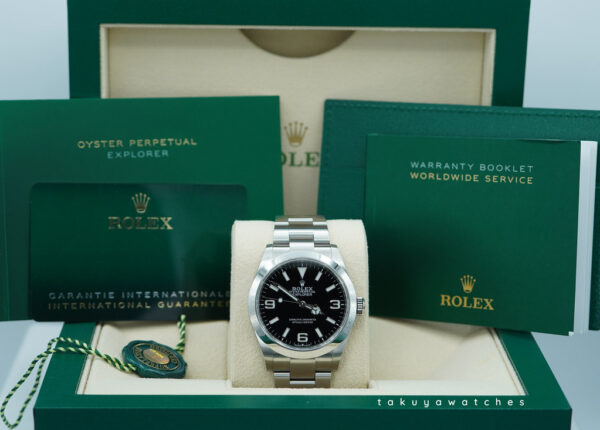 Rolex 224270 EXPLORER FULL LUME DIAL NEW MODEL 40MM 2023 WARRANTY FULL SET - Image 2