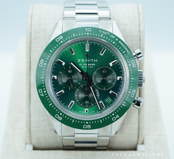 ZENITH CHRONOMASTER SPORT El PRIMERO YOSHIDA GREEN DIAL LIMITED EDITION 2024 FULL SET